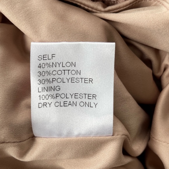 Size 4, Tadashi Shoji, Sequin Embroidered Mauve Hued Dress - Picture 5 of 5